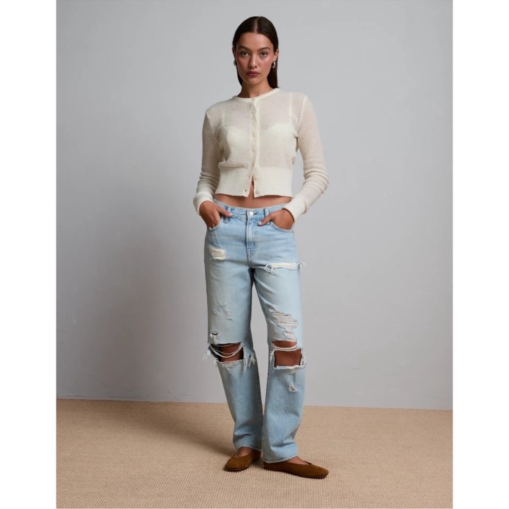 Ae77 American Eagle Premium Slouch Jeans, 6